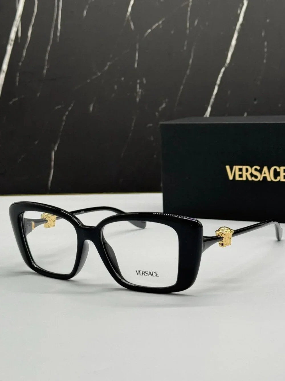 Versace VE3385U GB1 Black Women Eyeglasses Authentic NEW